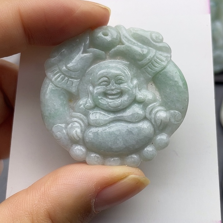 翡翠未镶嵌颈饰天然翡翠