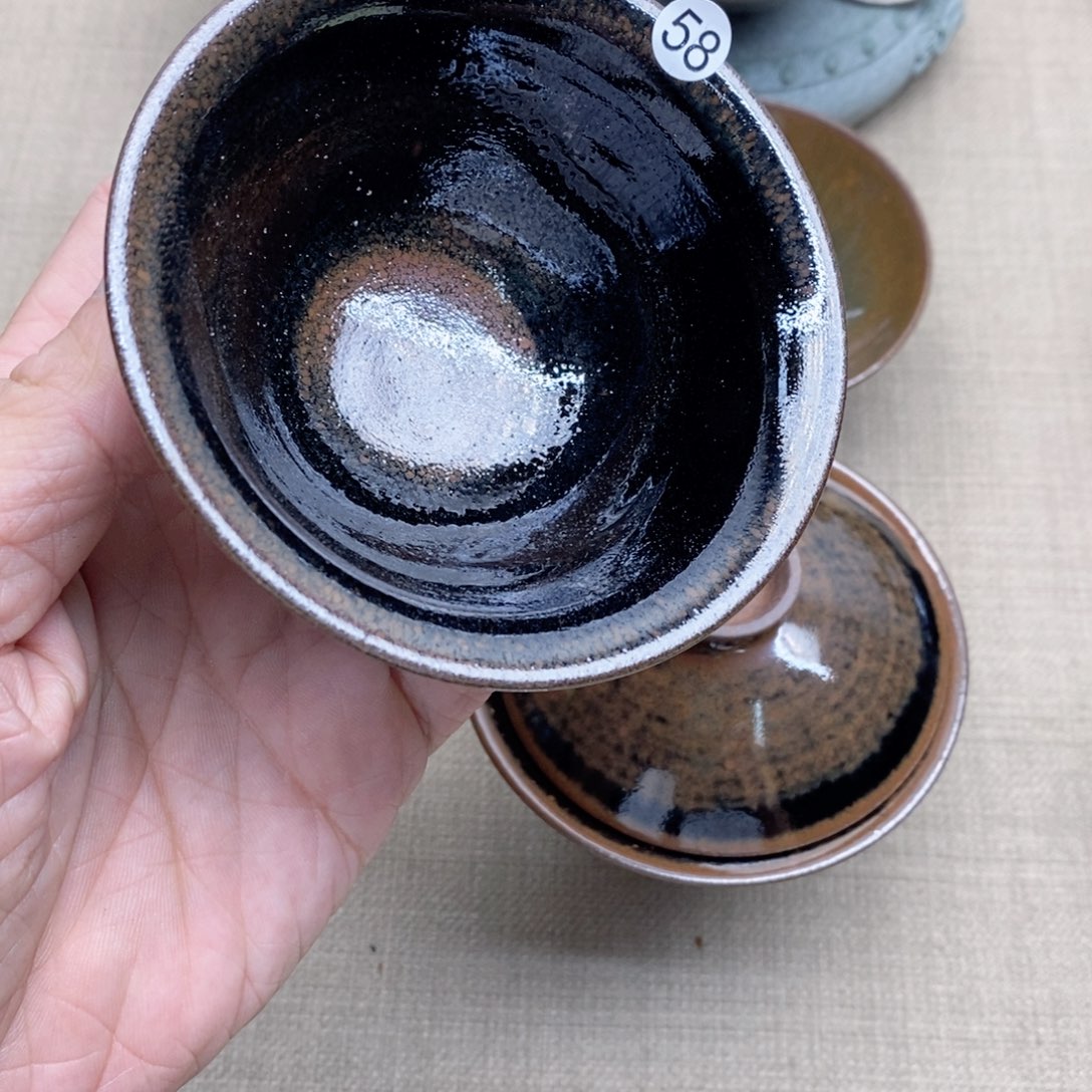 茶盏P**o建盏主人杯漂亮58