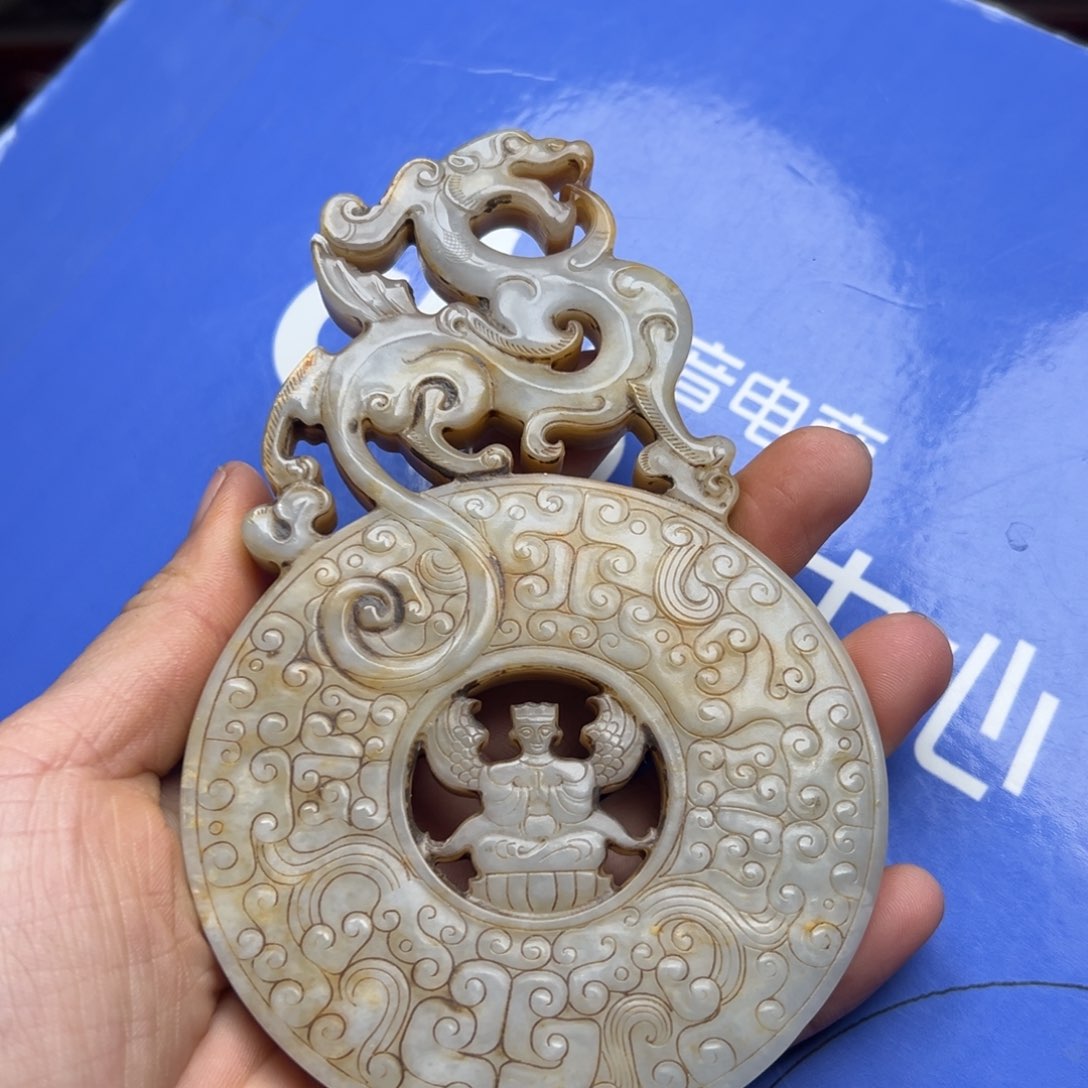 和田玉把件未镶嵌