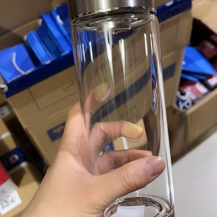 玻璃杯5305305301206单层烫手玻璃杯530➕杯套