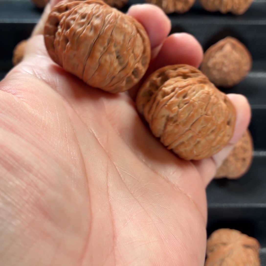 把件桃核全品药磨轻微水尖42