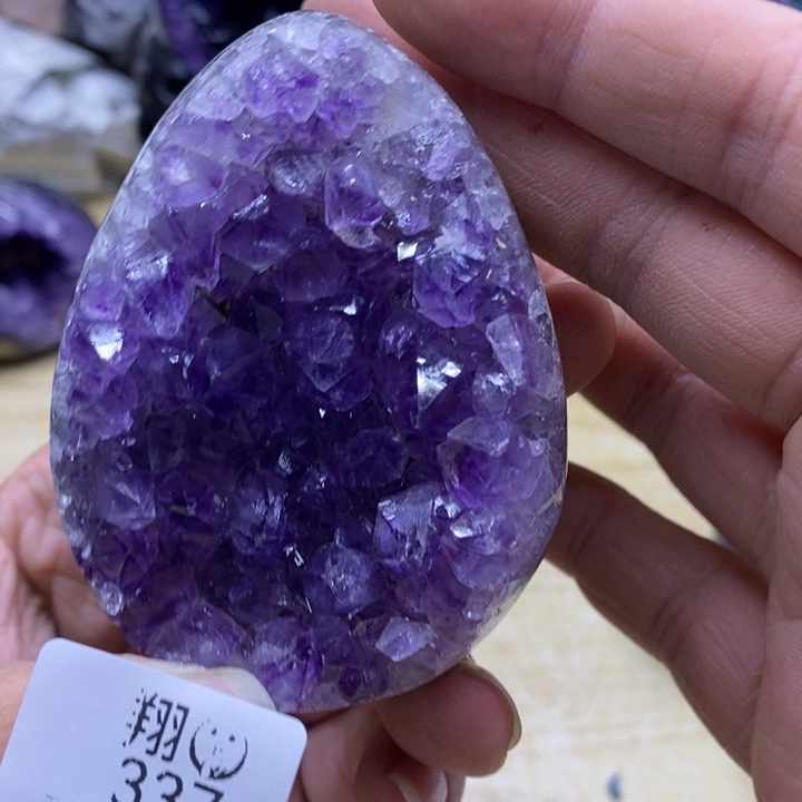 一***生未镶嵌紫晶大型摆件（非配饰）