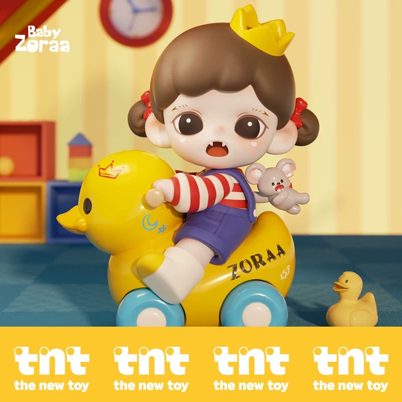 【踩后两位】Baby Zoraa可爱既正义系列盲盒潮玩摆件可爱