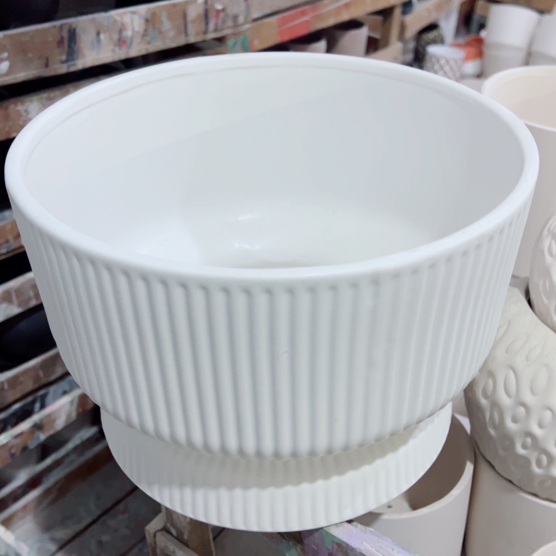 有孔，陶瓷花盆满10米包邮发货