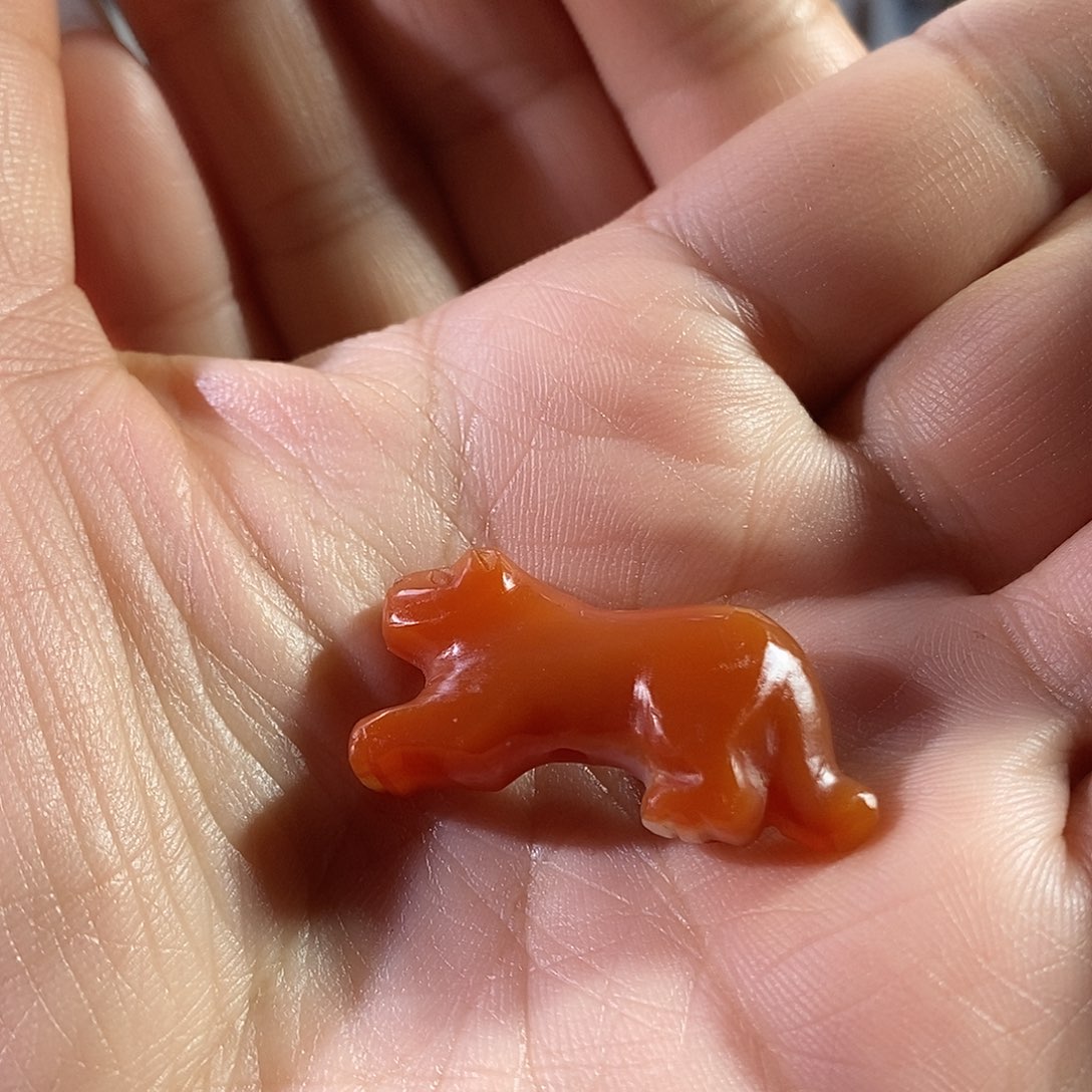 玛瑙/玉髓单珠未镶嵌