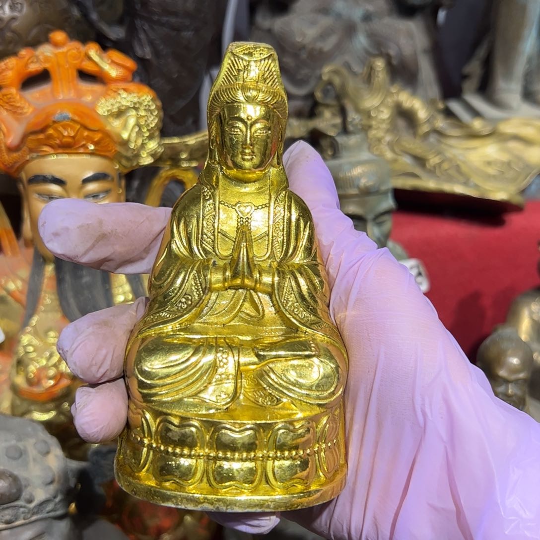微瑕疵黄铜摆件工艺品