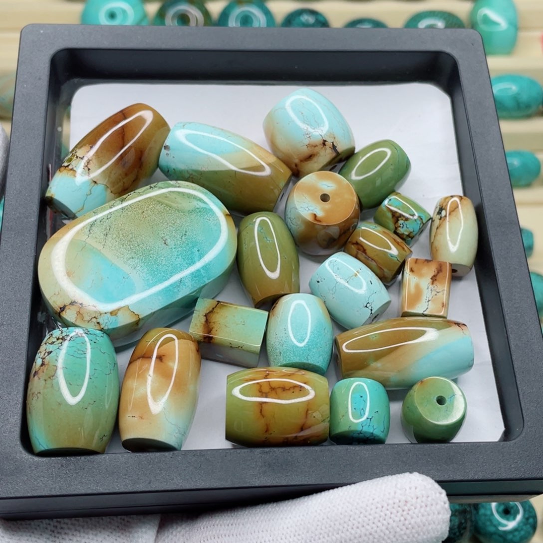 未镶嵌绿松石珠宝奇石小*