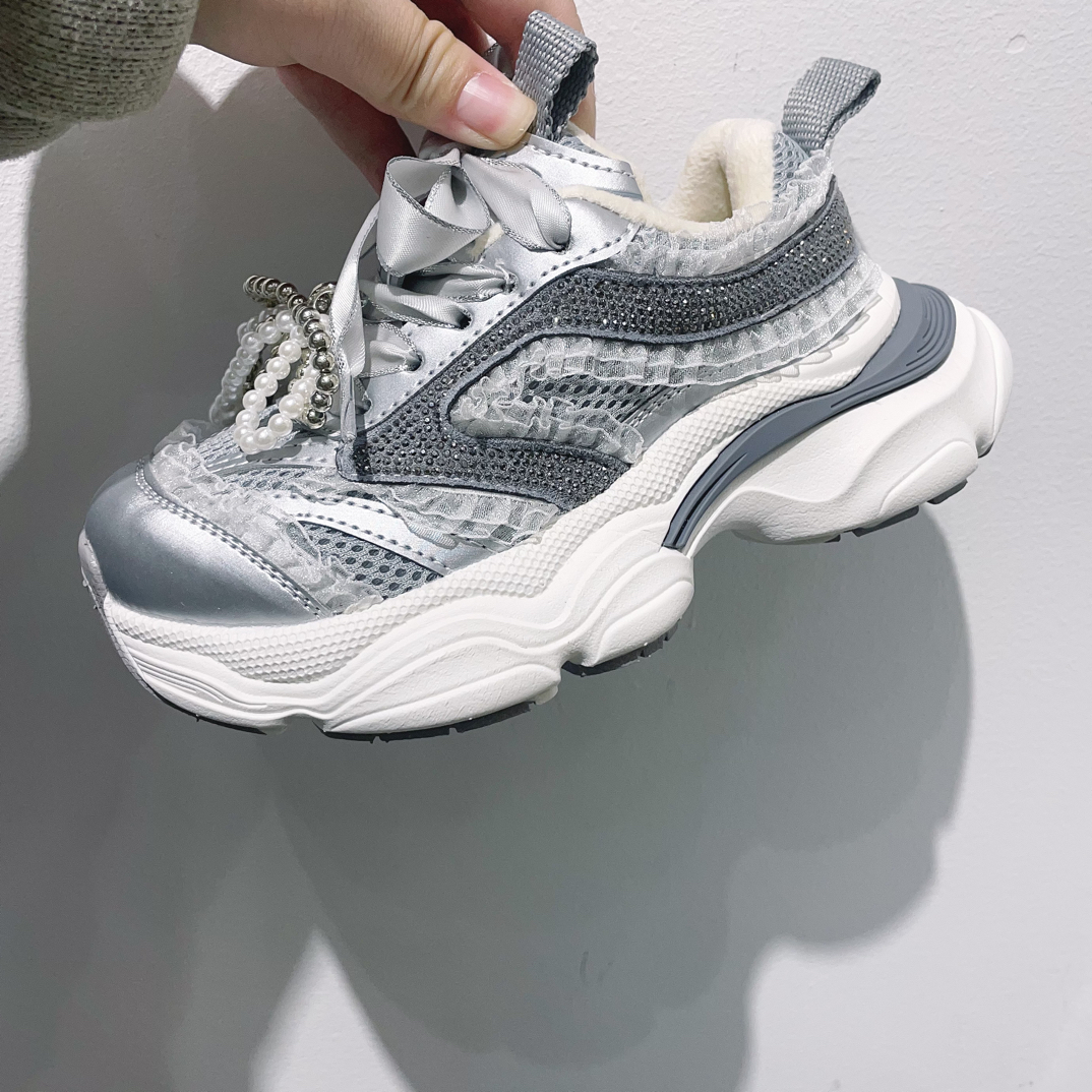 【直播链接】2025冬款加绒儿童保暖运动鞋