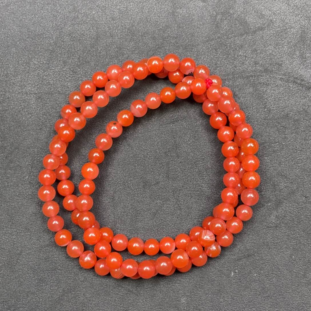 南红玛瑙多圈未镶嵌