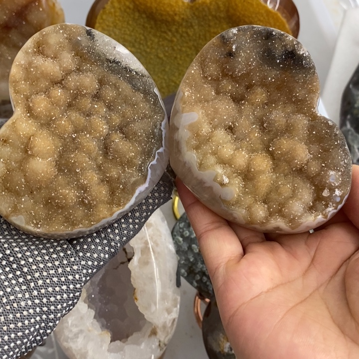 紫晶珠宝半成品未镶嵌