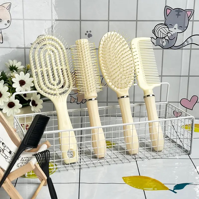 气垫梳气囊梳卷发梳女士专用长发圆筒梳子女家用按摩梳顺发梳圆梳