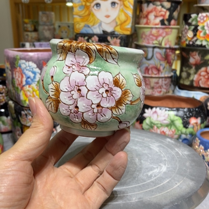 景德镇艺术手绘作品