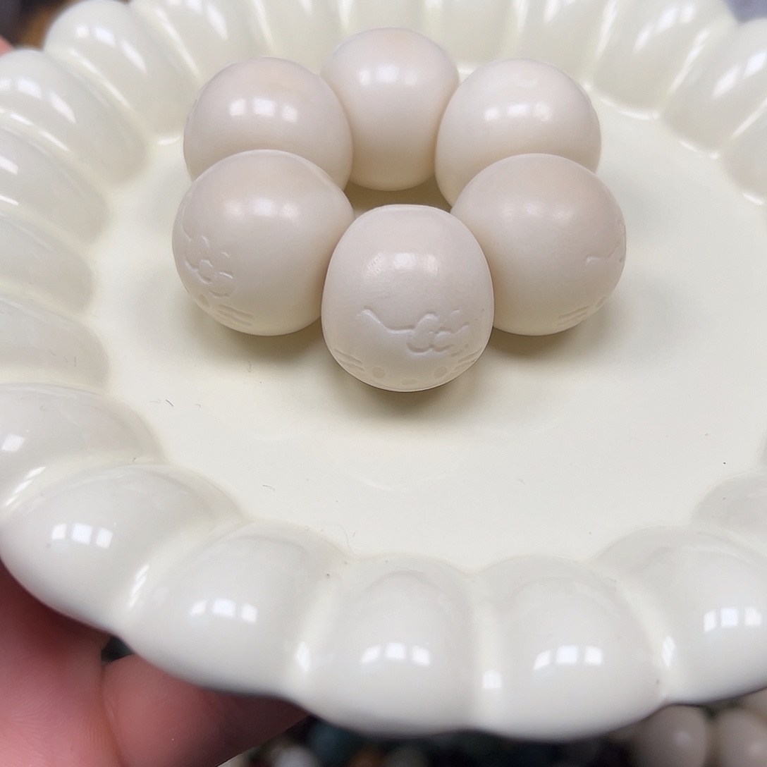 手串菩提根/象牙果通货Kt蒜瓣一条