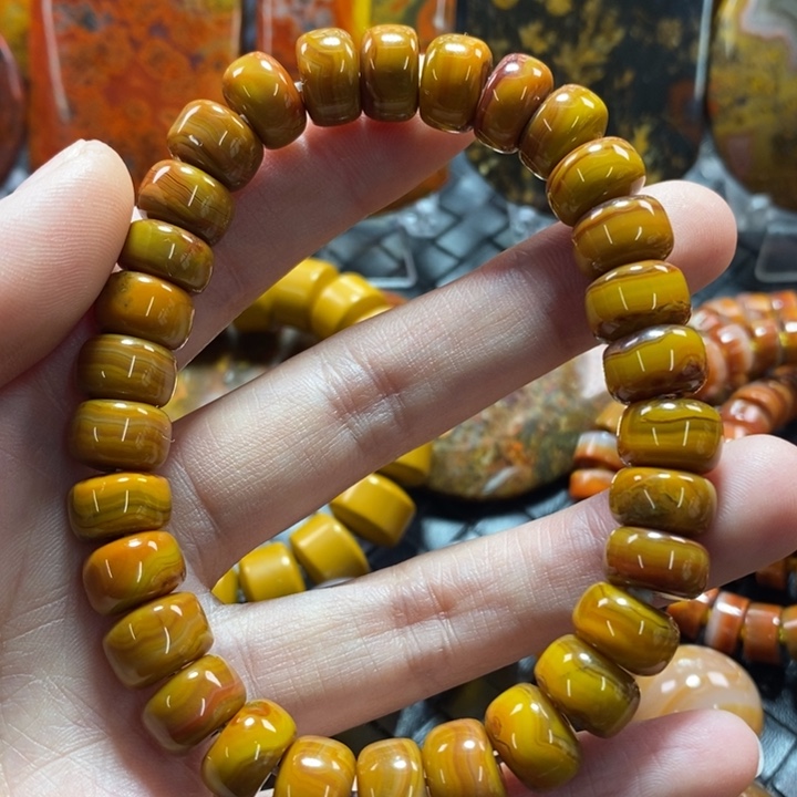 玛瑙/玉髓手链未镶嵌