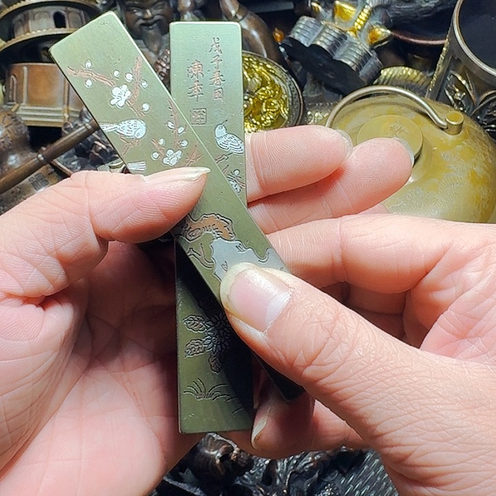 铜器摆件收收藏藏