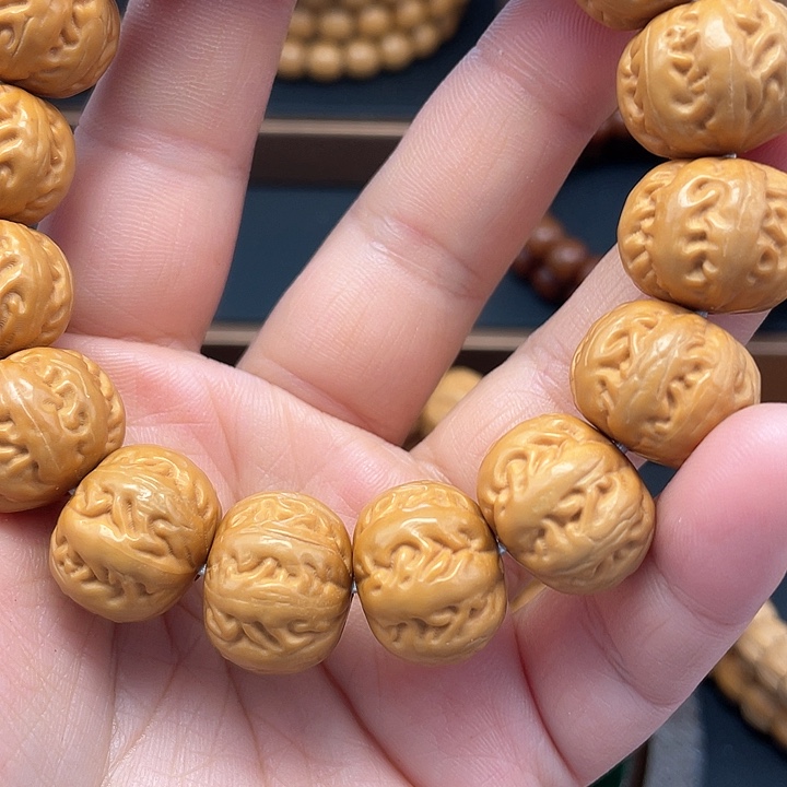 猴头核桃手串諾*猴头