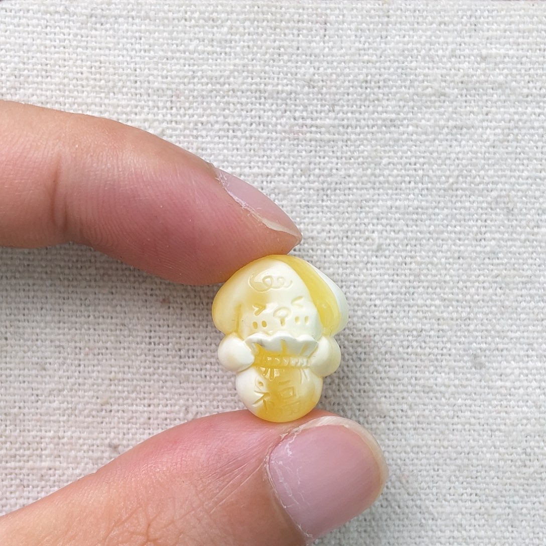 琥珀未镶嵌珠宝奇石小狗