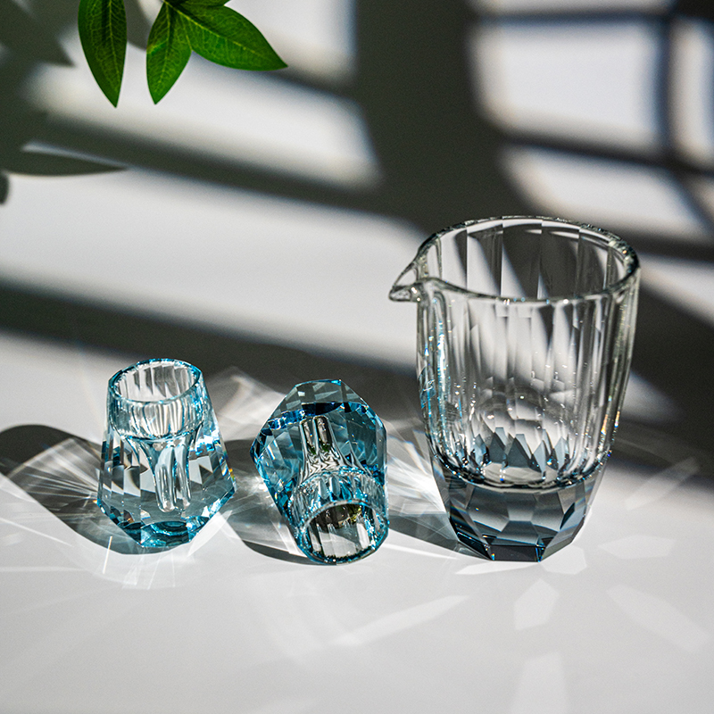 CRYSTAL【杯中杯双人套装】水晶酒杯创意杯中杯水晶2025分酒器