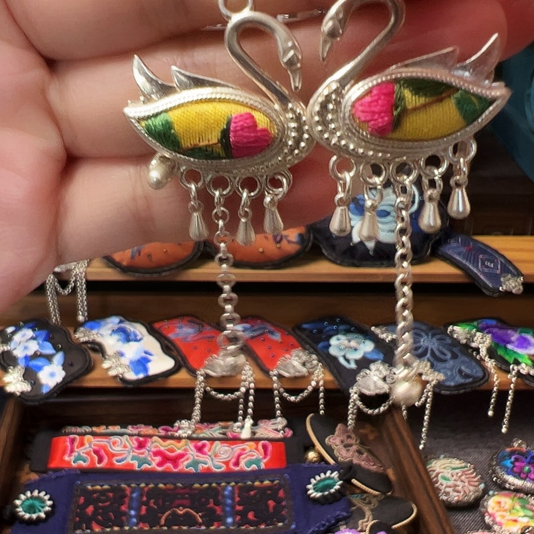 织绣手工刺绣工艺品