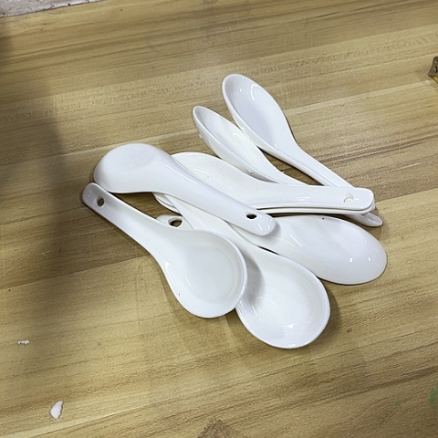 微瑕，不能明火，长12厘米，20个勺子