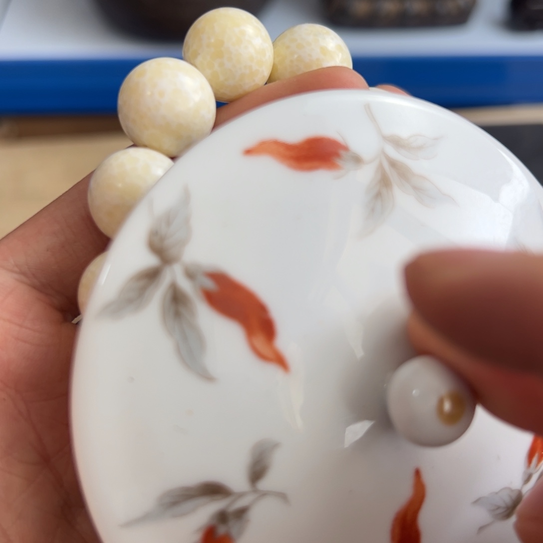 紫砂茶叶盒现代工艺美术瓷器