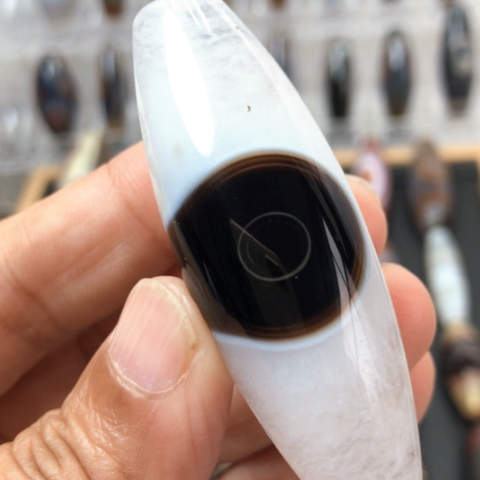 未镶嵌玛瑙/玉髓珠宝半成品