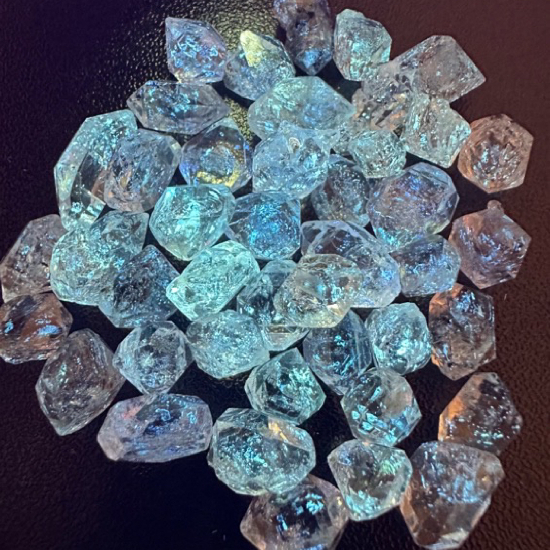 天然水晶原石类超七直播链接 默认微瑕 介意勿拍