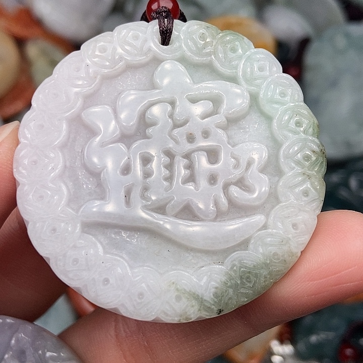 颈饰未镶嵌翡翠翡翠