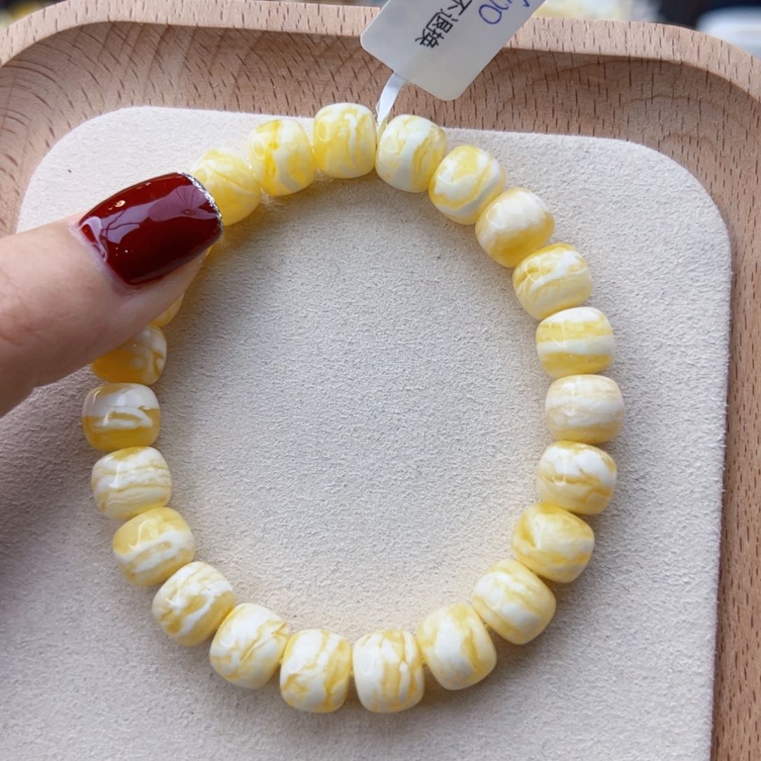 琥珀手链未镶嵌帅*212.61克