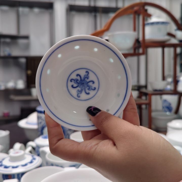 陶瓷青花通用味碟十只装