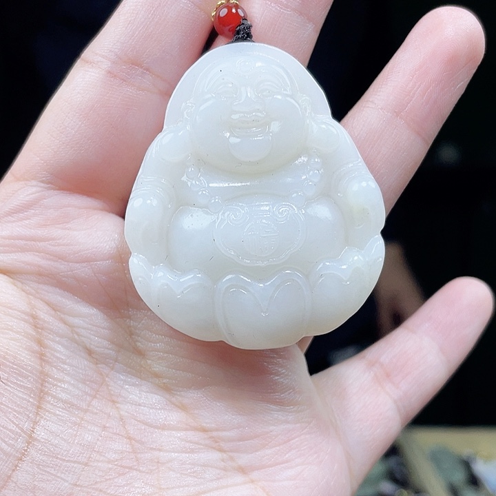 和田玉未镶嵌颈饰多样性发货发一件