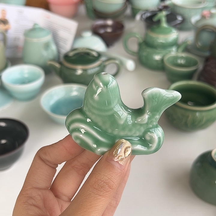 小米茶器龙泉青瓷