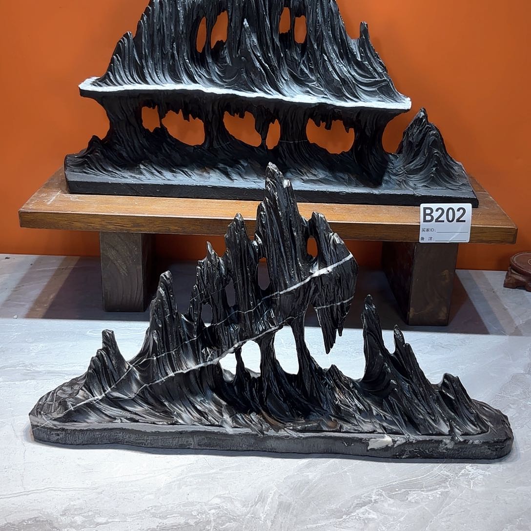 摆件一****胧灵璧石奇石摆件