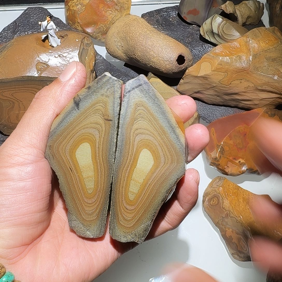 玛瑙/玉髓合金挂件