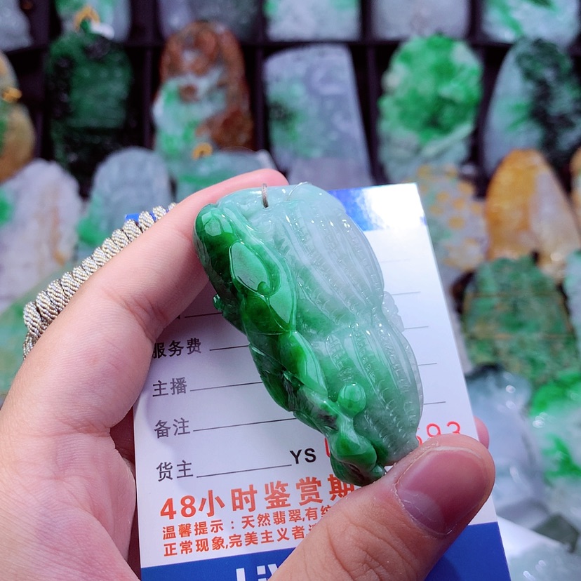 【闪购商品】翡翠颈饰未镶嵌挂件