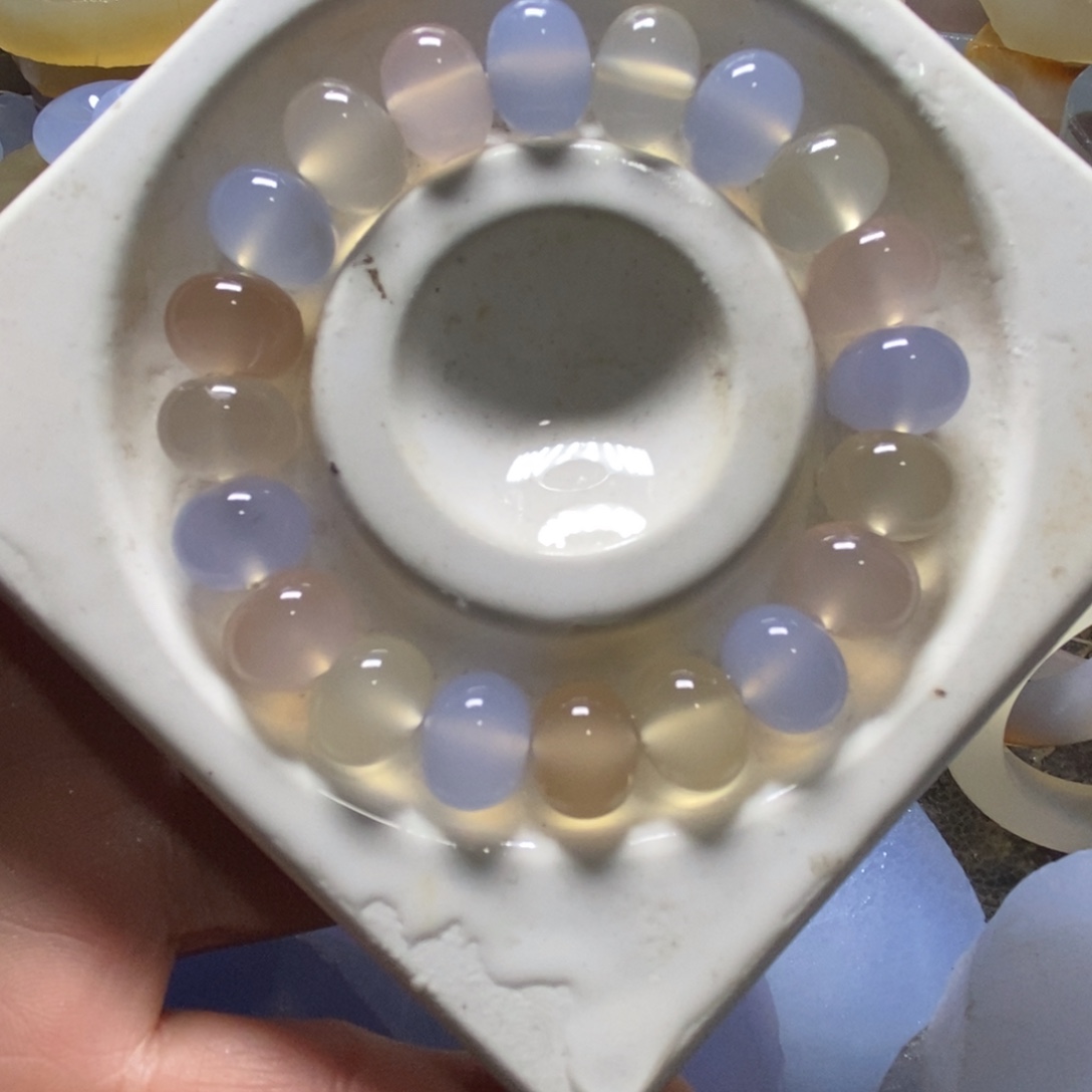 玛瑙/玉髓未镶嵌手链