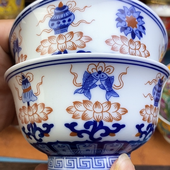 景德镇陶瓷藏式茶碗