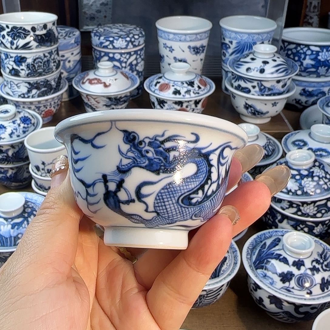 景德镇手工手绘茶器