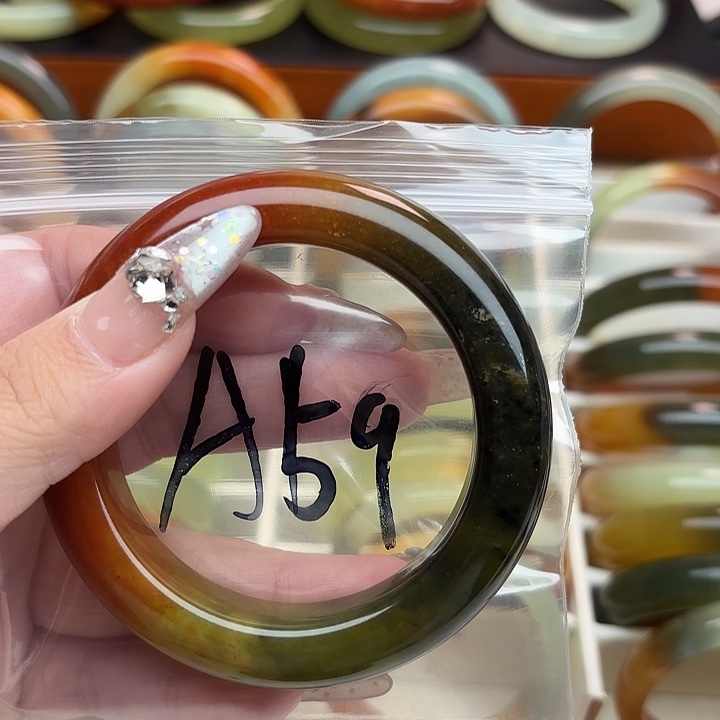 *****蛇纹石玉未镶嵌珠宝半成品