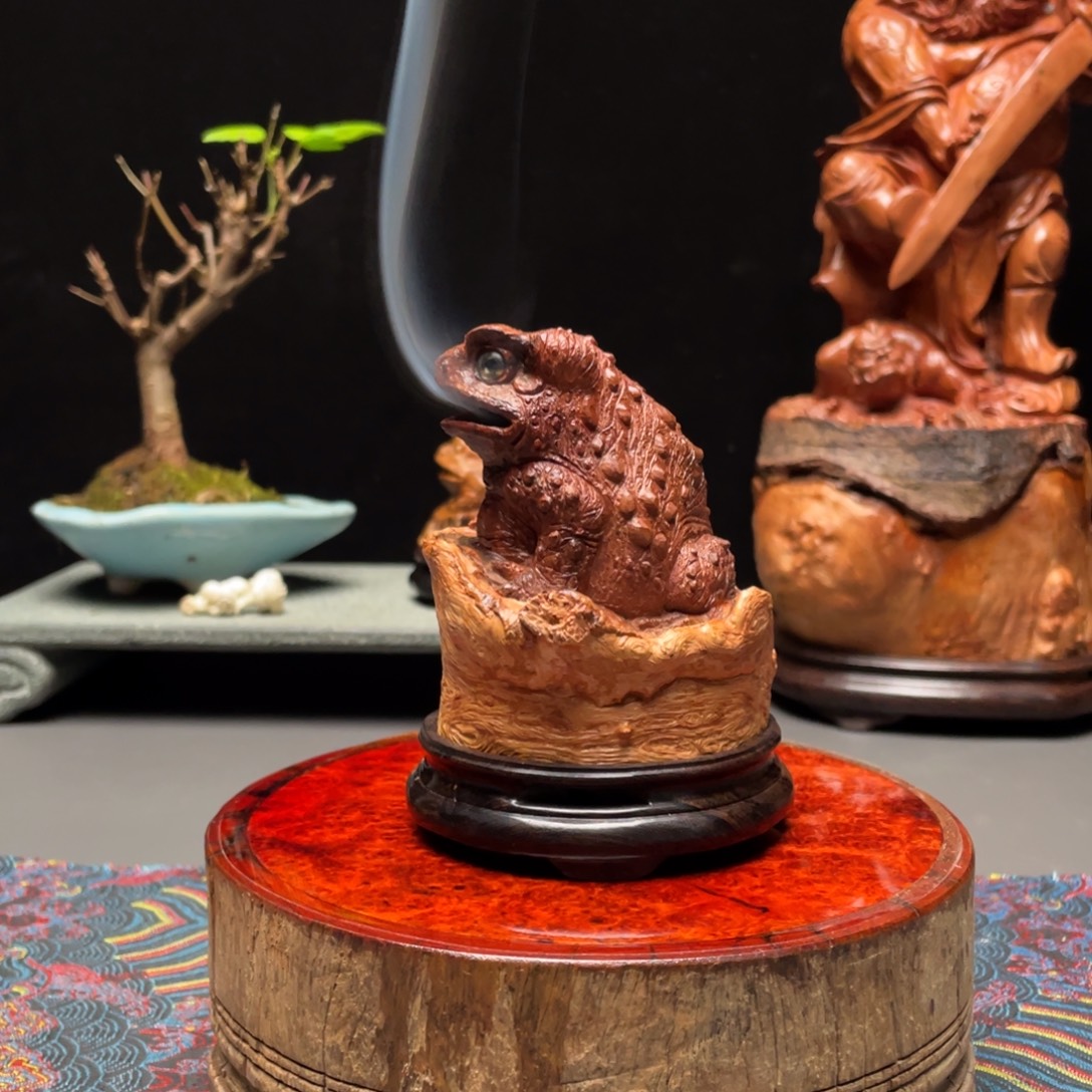 神****香榧木荔枝木呱呱香炉