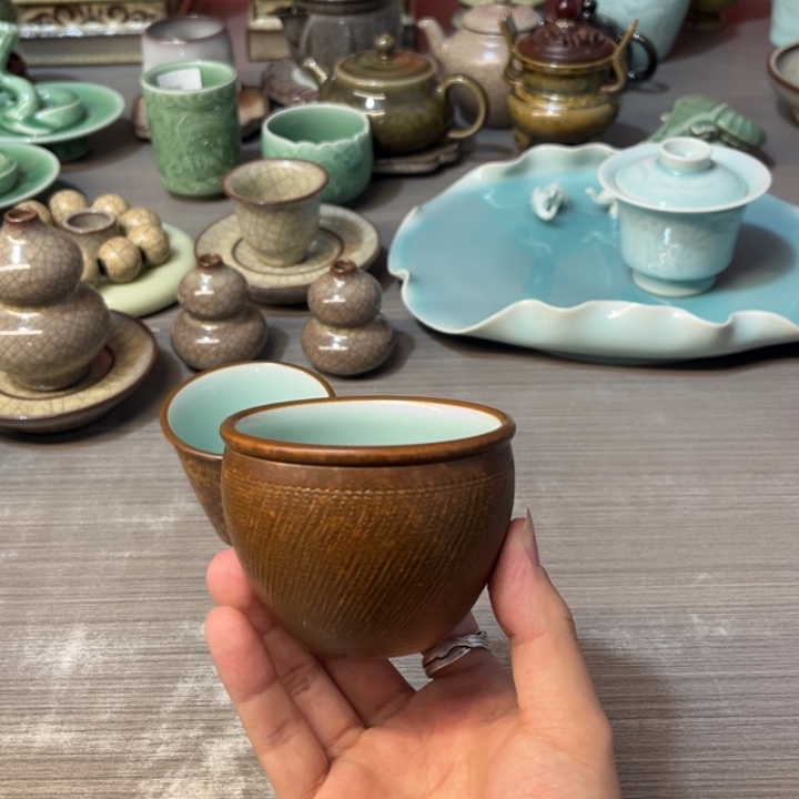 黄灿 璞玉 缸杯作品