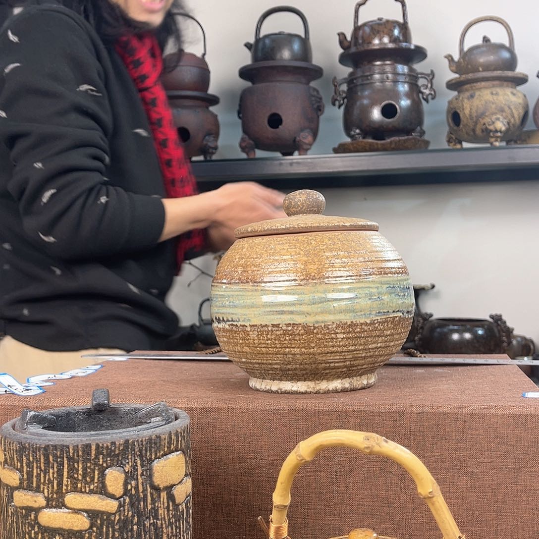 紫泥茶壶紫砂粗陶茶器