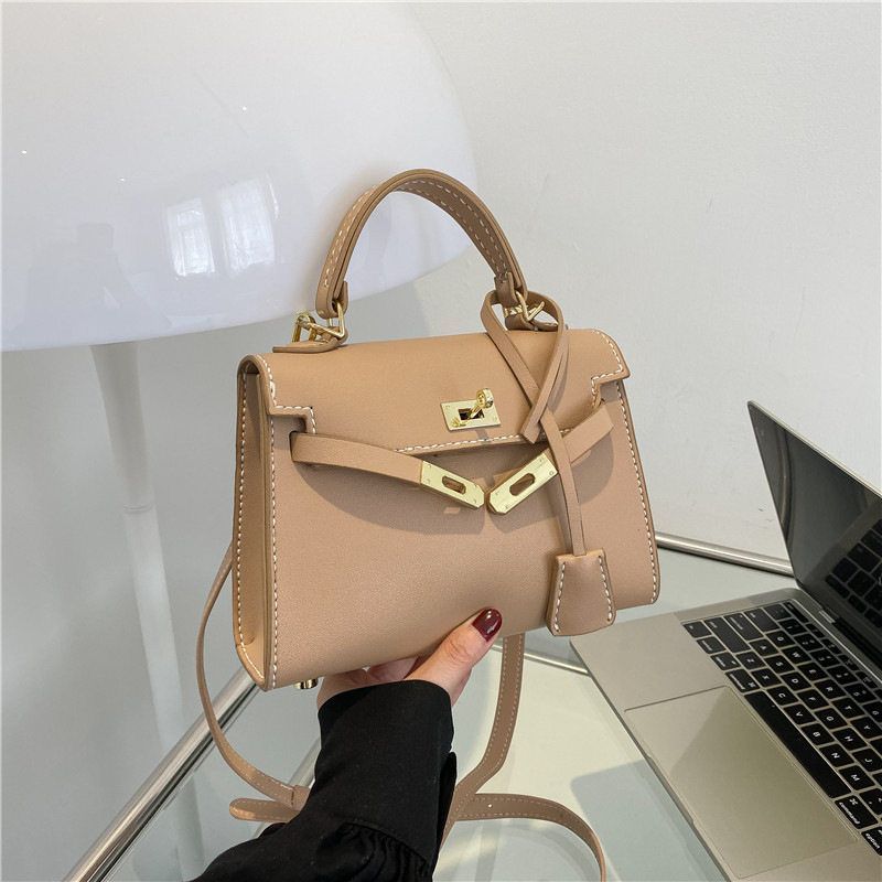 DIY纯手工蜡线凯莉包mini小包小众斜挎女包自制材料包百搭手提包