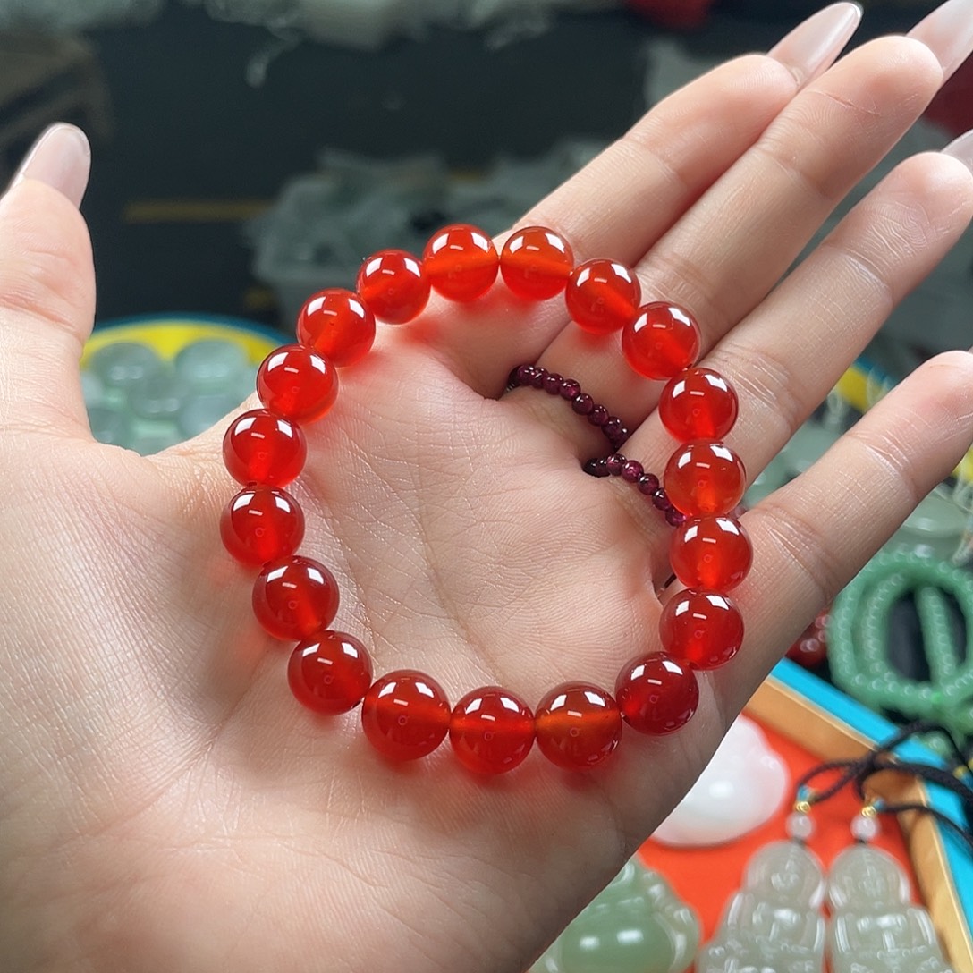 玛瑙/玉髓未镶嵌手链