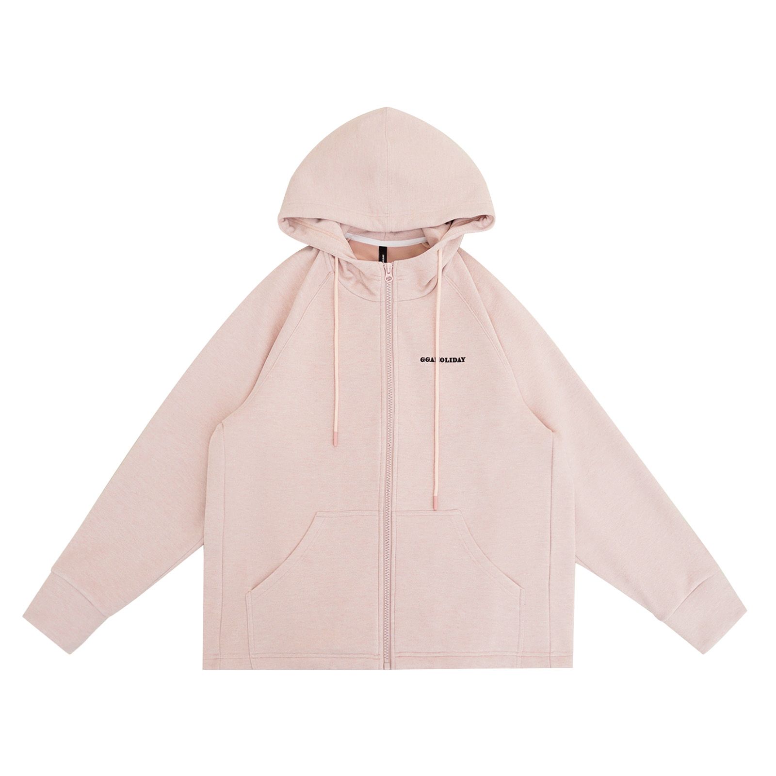 GGAHOLIDAY 原创小众设计师秋冬时尚宽松休闲连帽卫衣外套-161050