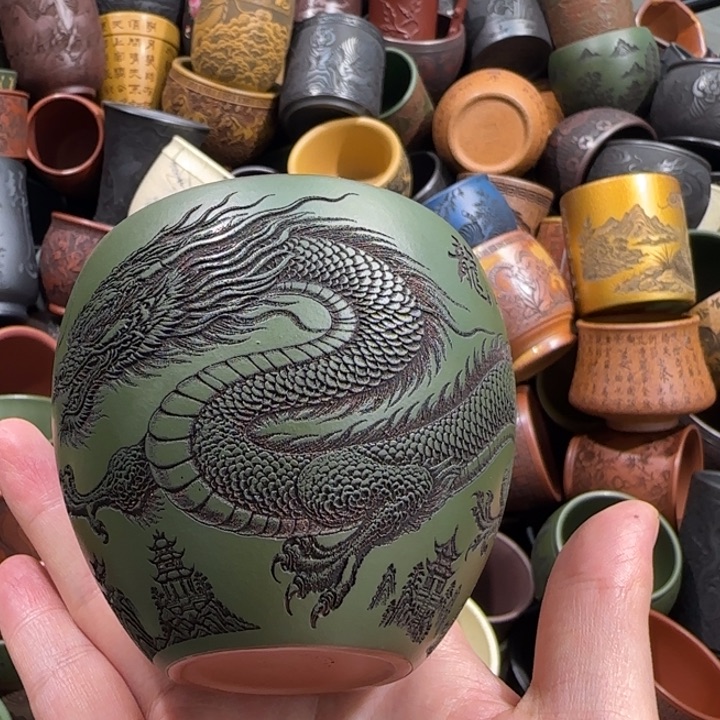 茶杯紫砂全手工紫砂