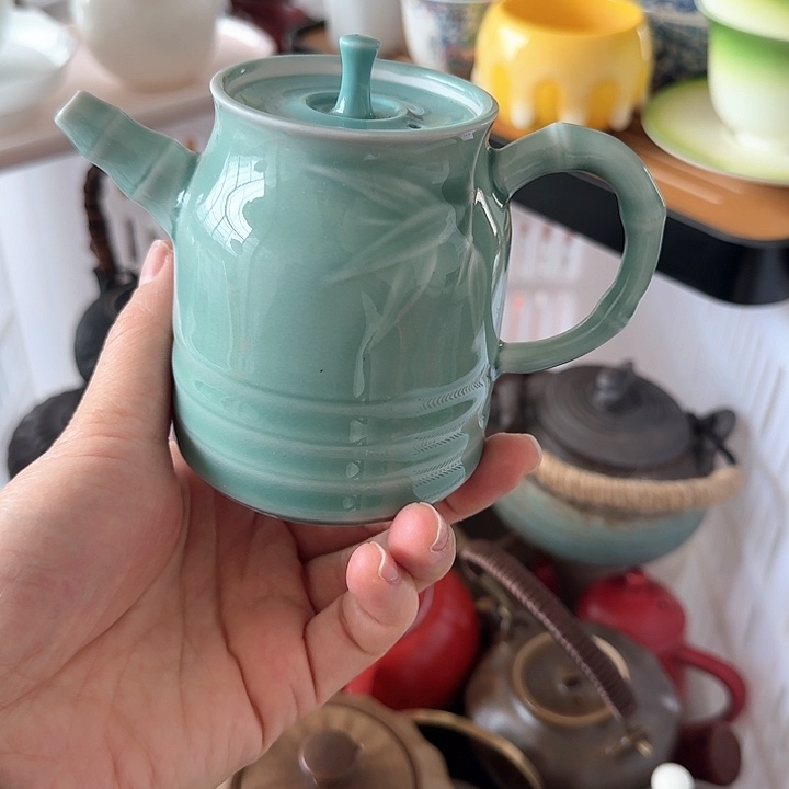 微瑕陶瓷茶具茶杯茶壶