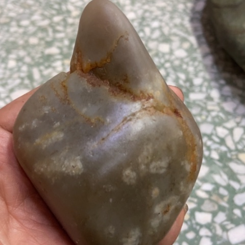 寒***隐和田玉（糖玉）未镶嵌车挂