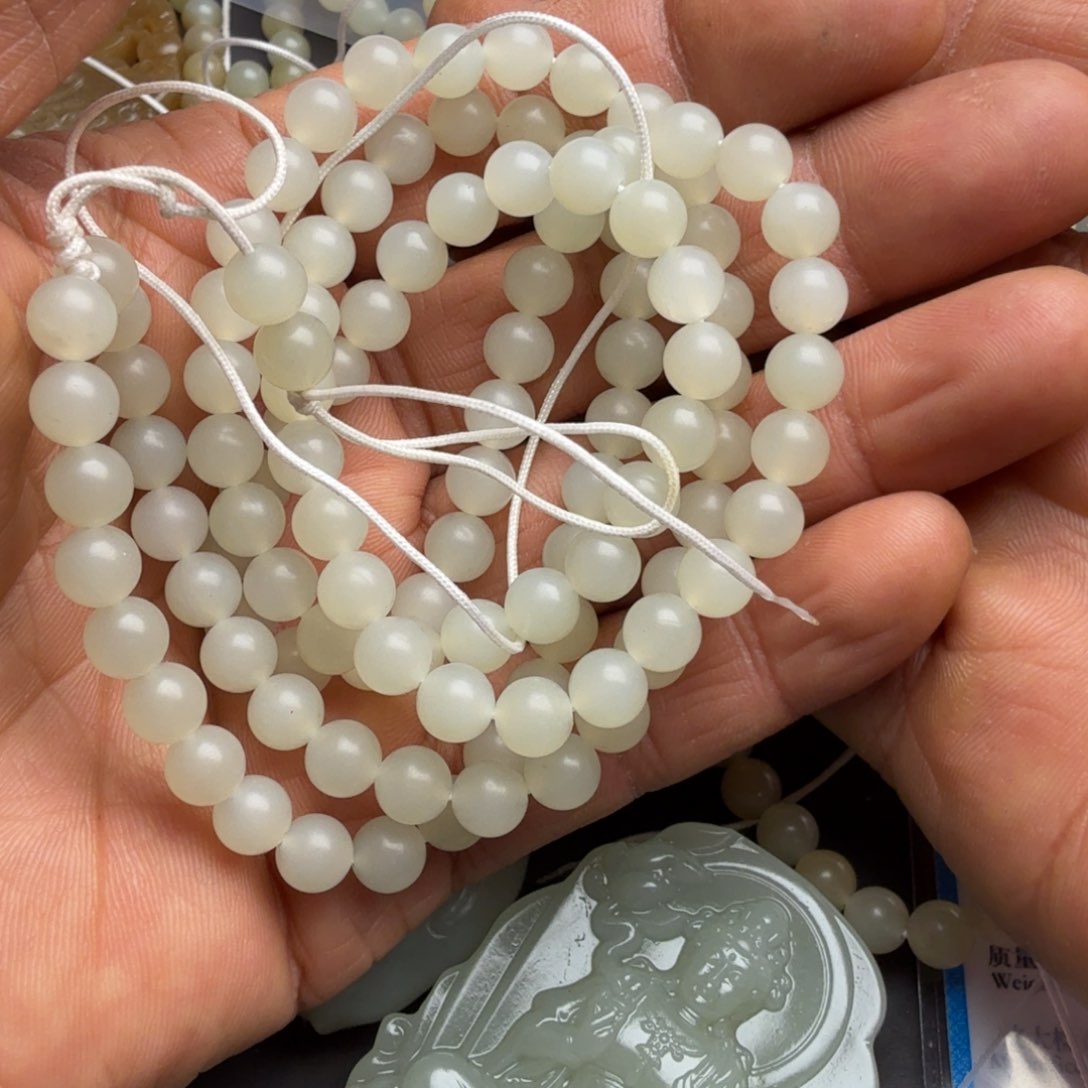 和田玉手链未镶嵌顺****店