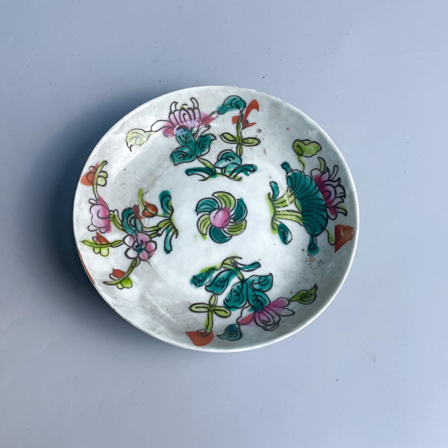 民国 粉彩赏盘23-M25GJ008C19